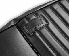 BROTHERS C/K Seat Upholstery Kit - Deluxe Pleat Vinyl - Black pn 05-315