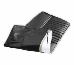BROTHERS C/K Seat Upholstery Kit - Deluxe Pleat Vinyl - Black pn 05-315