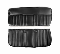 BROTHERS C/K Seat Upholstery Kit - Deluxe Pleat Vinyl - Black pn 05-315