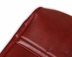 BROTHERS C/K Seat Upholstery Kit - Deluxe Pleat Vinyl - Maroon pn 05-316
