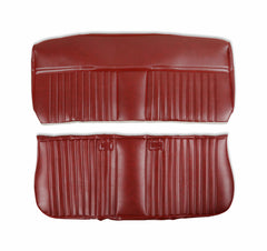 BROTHERS C/K Seat Upholstery Kit - Deluxe Pleat Vinyl - Maroon pn 05-316