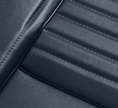BROTHERS C/K Seat Upholstery Kit - Deluxe Pleat Vinyl - Navy pn 05-317