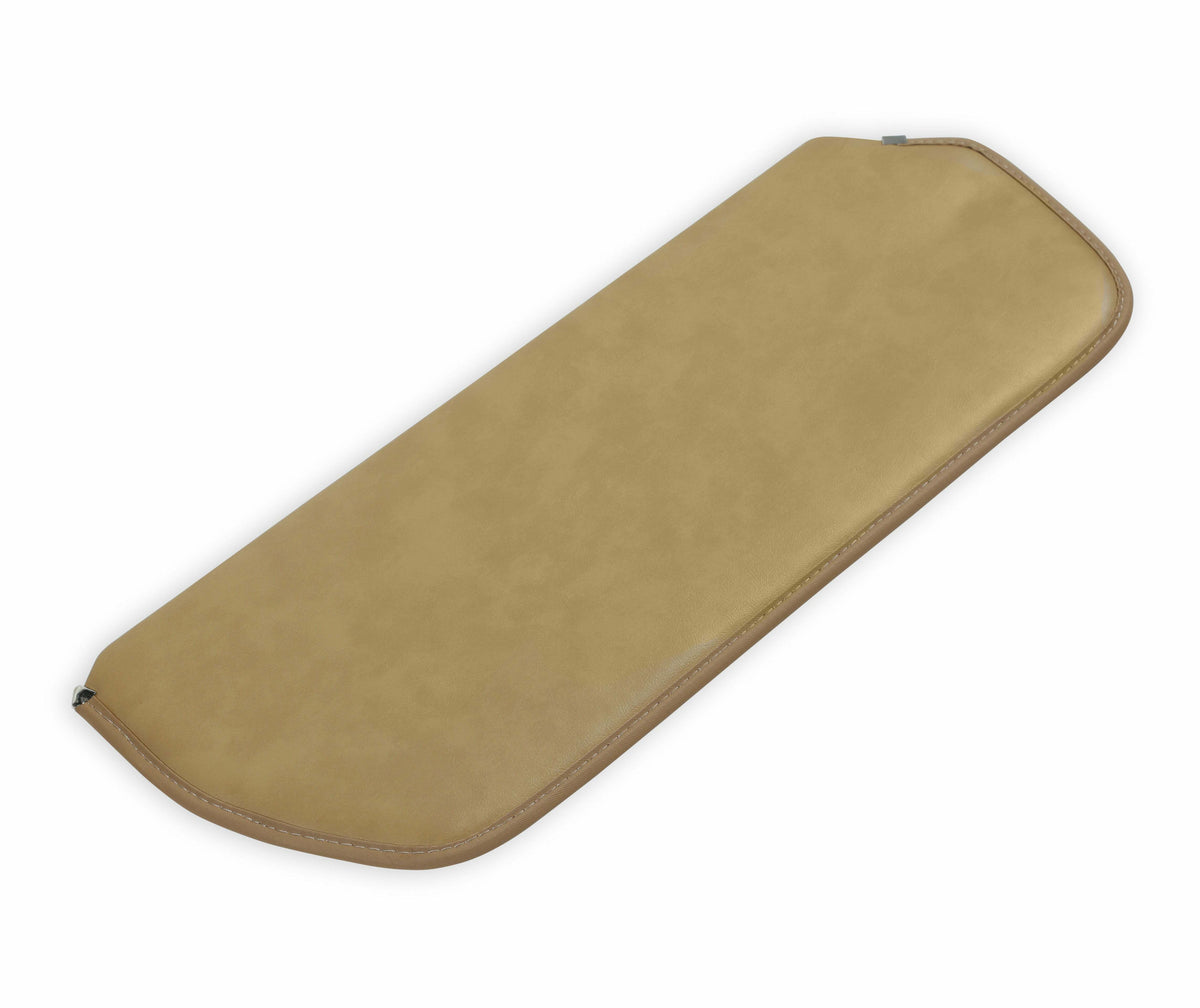 BROTHERS C/K Foamback Sunvisor Pair - Vinyl - Tan pn 05-342