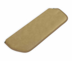 BROTHERS C/K Foamback Sunvisor Pair - Vinyl - Tan pn 05-342
