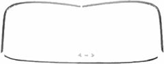 BROTHERS Windshield Molding P0002-71
