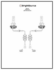 BrightSource H11 ML-7 LED Single Bulb 71911ML