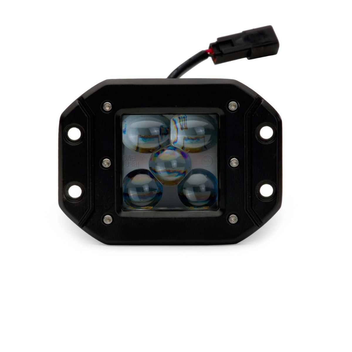 BrightSource 750021 3in. Single Lamp Flush Mount 5x5W Philips LEDs; 25W Spot pattern; 6000K