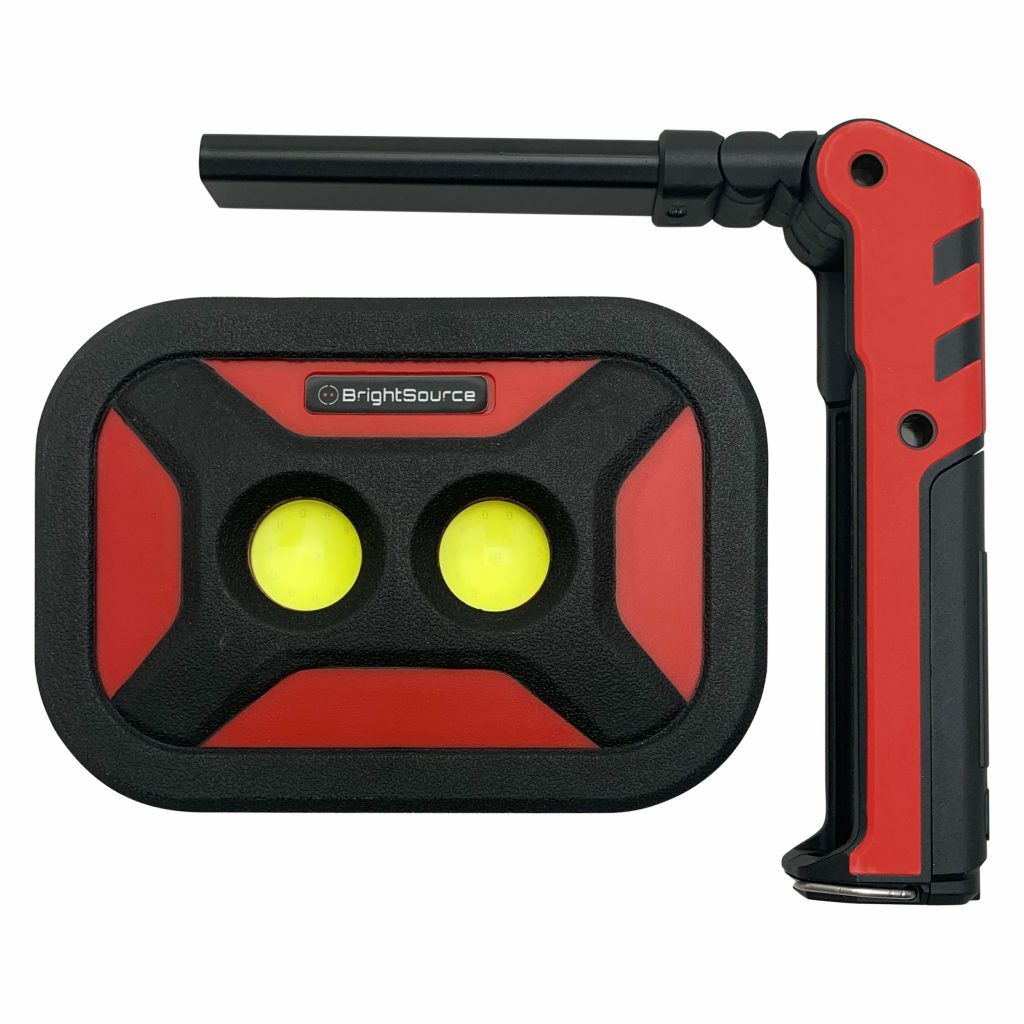 BrightSource Rechargeable Twin Pack - Work Light & Folding Flash Light - Single 791101RT