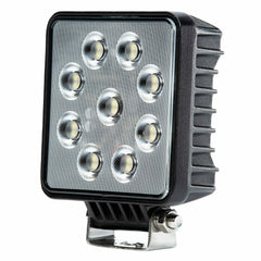 BrightSource 4 inch Square Work Light, Flood Pattern, Bezeless Lens Design, 36W 791362F