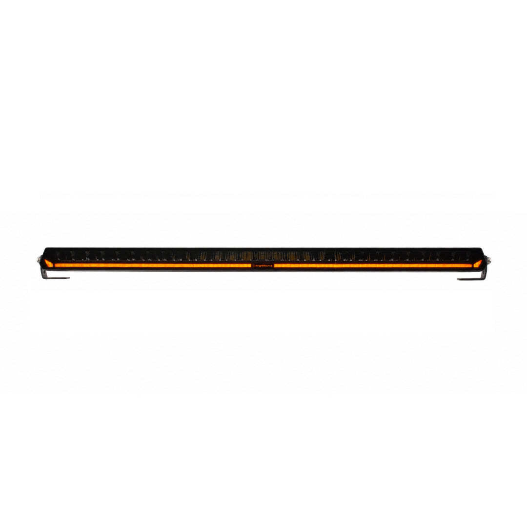 BrightSource 30 in. Titanium T2 LED Driving Light Bar, Dual Power, Amber/White Position Light 871302
