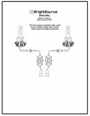 BrightSource Ram 9005 - Low Beam (Projector Style) LED Conversion Kit 934148L