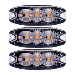 BrightSource S19SM3A3 LED Amber Marker Light PRO Pack