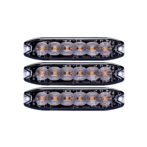 BrightSource S19SM6A3 LED Amber Marker Light PRO Pack