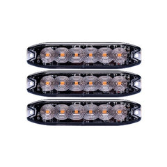 BrightSource S19SM6A3 LED Amber Marker Light PRO Pack