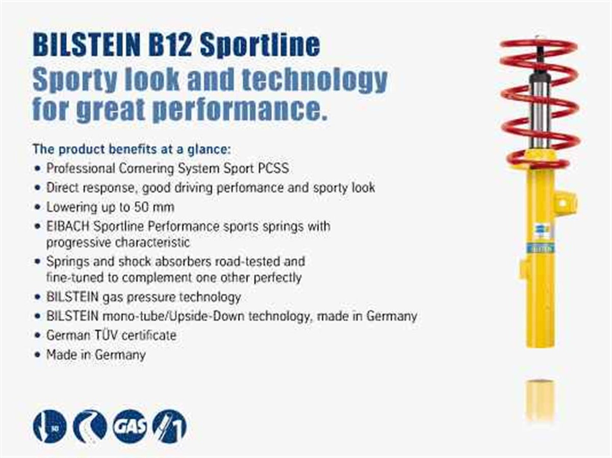 Bilstein 46-180216 B12 (Sportline)-Suspension Kit