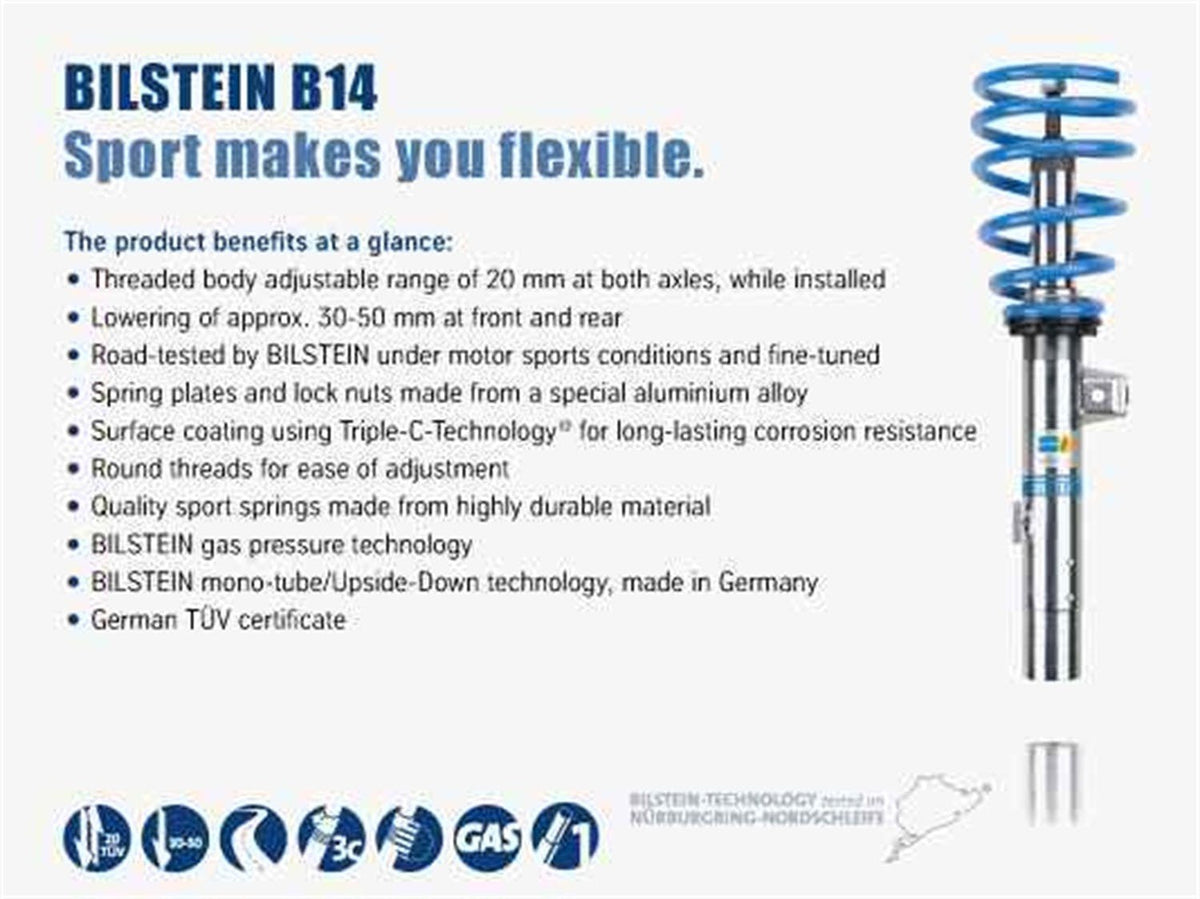 Bilstein 47-244412 B14 (PSS)-Suspension Kit