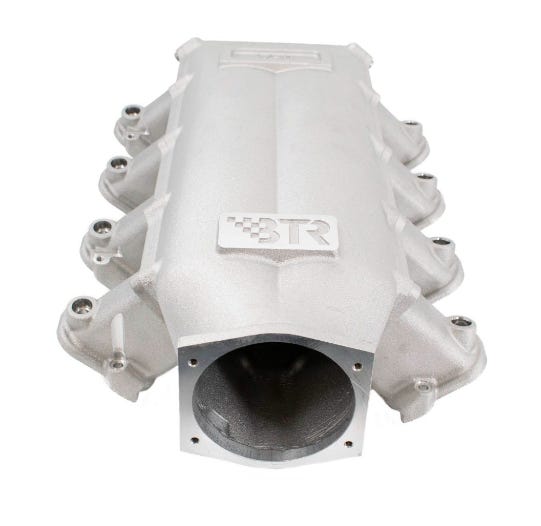 Brian Tooley Racing TRA-1-P105 BTR TRINITY INTAKE MANIFOLD FOR CATHEDRAL PORT ENGINES - NATURAL - TRA-1-P105