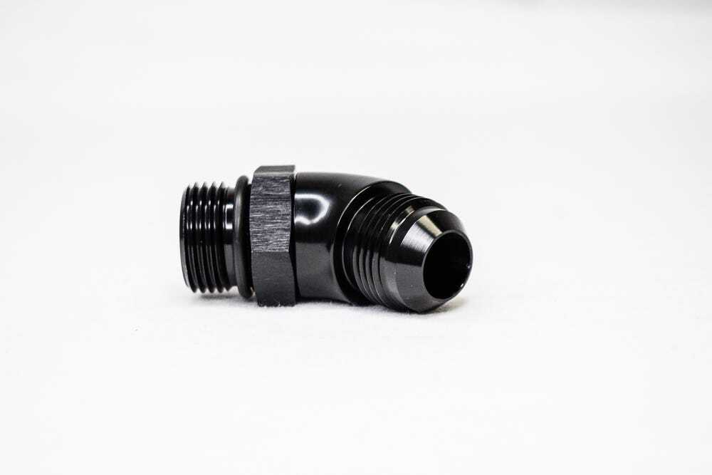 Brian Tooley Racing ADPT-02-013-45 BTR 12AN ORB TO AN ADAPTER 45 degree