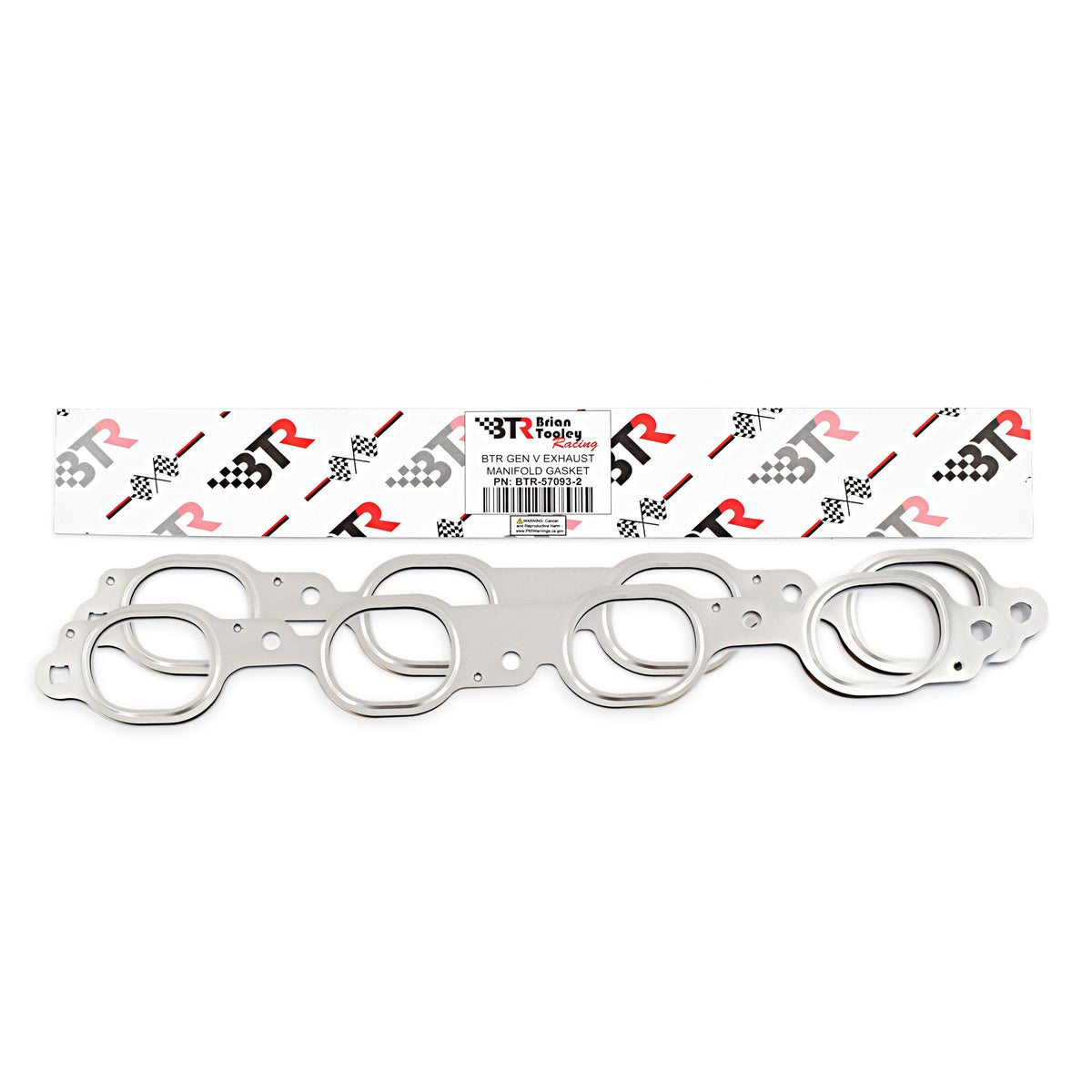 Brian Tooley Racing BTR-57093-2 BTR GEN V EXHAUST MANIFOLD GASKET SET
