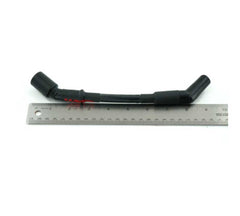 Brian Tooley Racing BTR-SINGLE-CH-LS-S-1 BTR LS STANDARD LENGTH PLUGWIRE RED SCRIPT BLACK SLEEVE