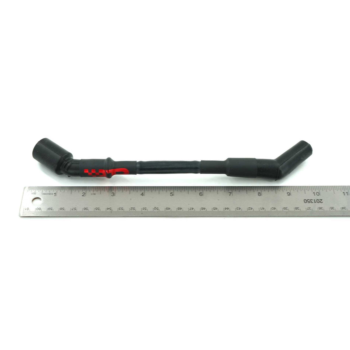 Brian Tooley Racing BTR-SINGLE-CH-LT-GEN5-1 BTR LT STANDARD LENGTH PLUGWIRE RED SCRIPT BLACK SLEEVE