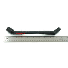 Brian Tooley Racing BTR-SINGLE-CH-LT-GEN5-1 BTR LT STANDARD LENGTH PLUGWIRE RED SCRIPT BLACK SLEEVE