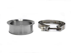 Brian Tooley Racing BTR51399 3.5" STAINLESS STEEL DOWNPIPE FLANGE KIT W/ CLAMP