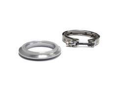 Brian Tooley Racing BTR84874 3.5" TO 3" ALUMINUM COMPRESSOR OUTLET FLANGE WITH CLAMP