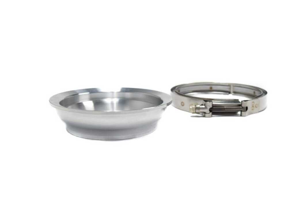 Brian Tooley Racing BTR94646 5" to 4" ALUMINUM REDUCER DOWNPIPE FLANGE W/ CLAMP