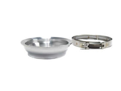 Brian Tooley Racing BTR94646 5" to 4" ALUMINUM REDUCER DOWNPIPE FLANGE W/ CLAMP