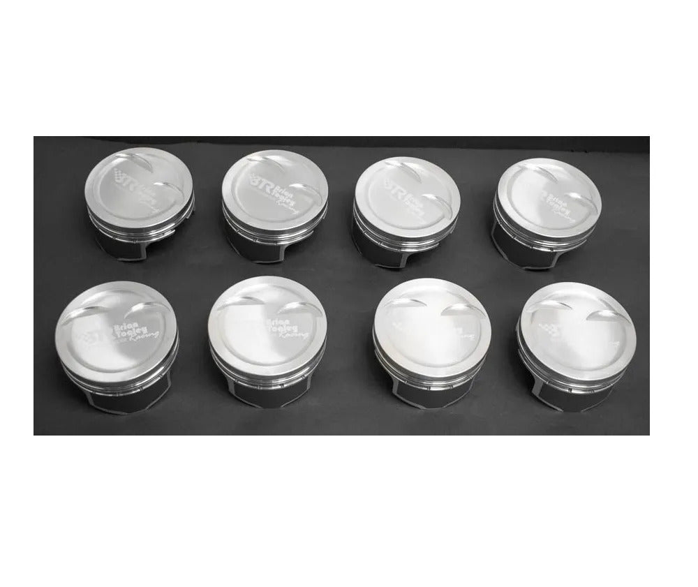 Brian Tooley Racing BTRP359098DS8-8 BTR PISTON SET - GEN III/IV LS - 3.780" BORE - 4.000" STROKE - 6.098" ROD