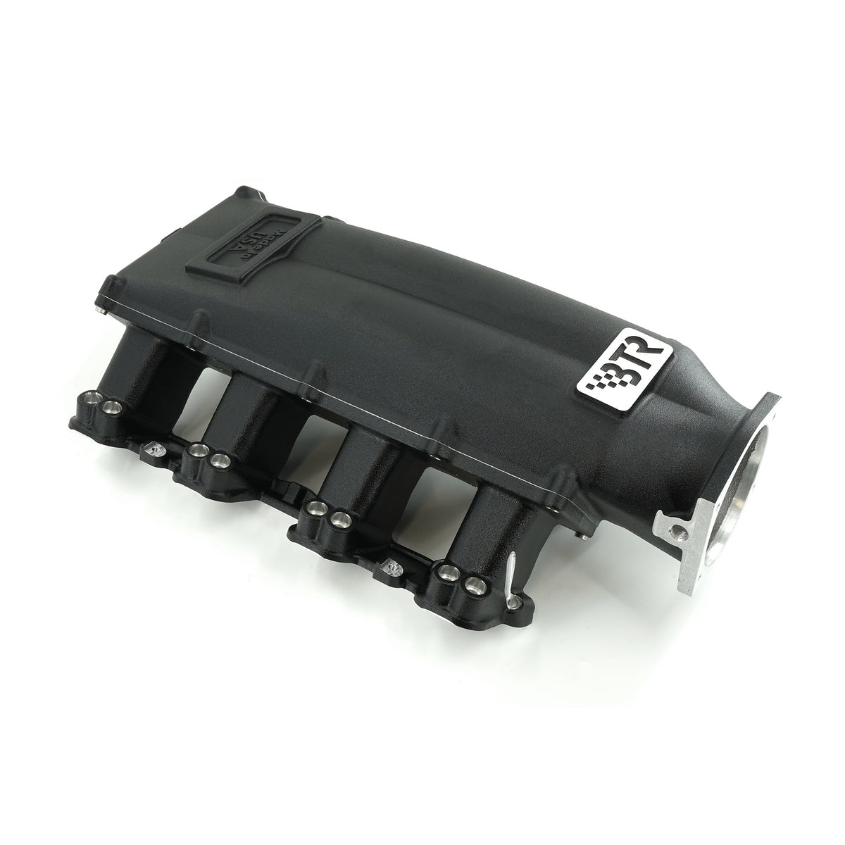 Brian Tooley Racing TRA-3-BLK-P105-2I BTR TRINITY INTAKE MANIFOLD FOR LS3 ENGINES - BLACK - DUAL INJECTOR