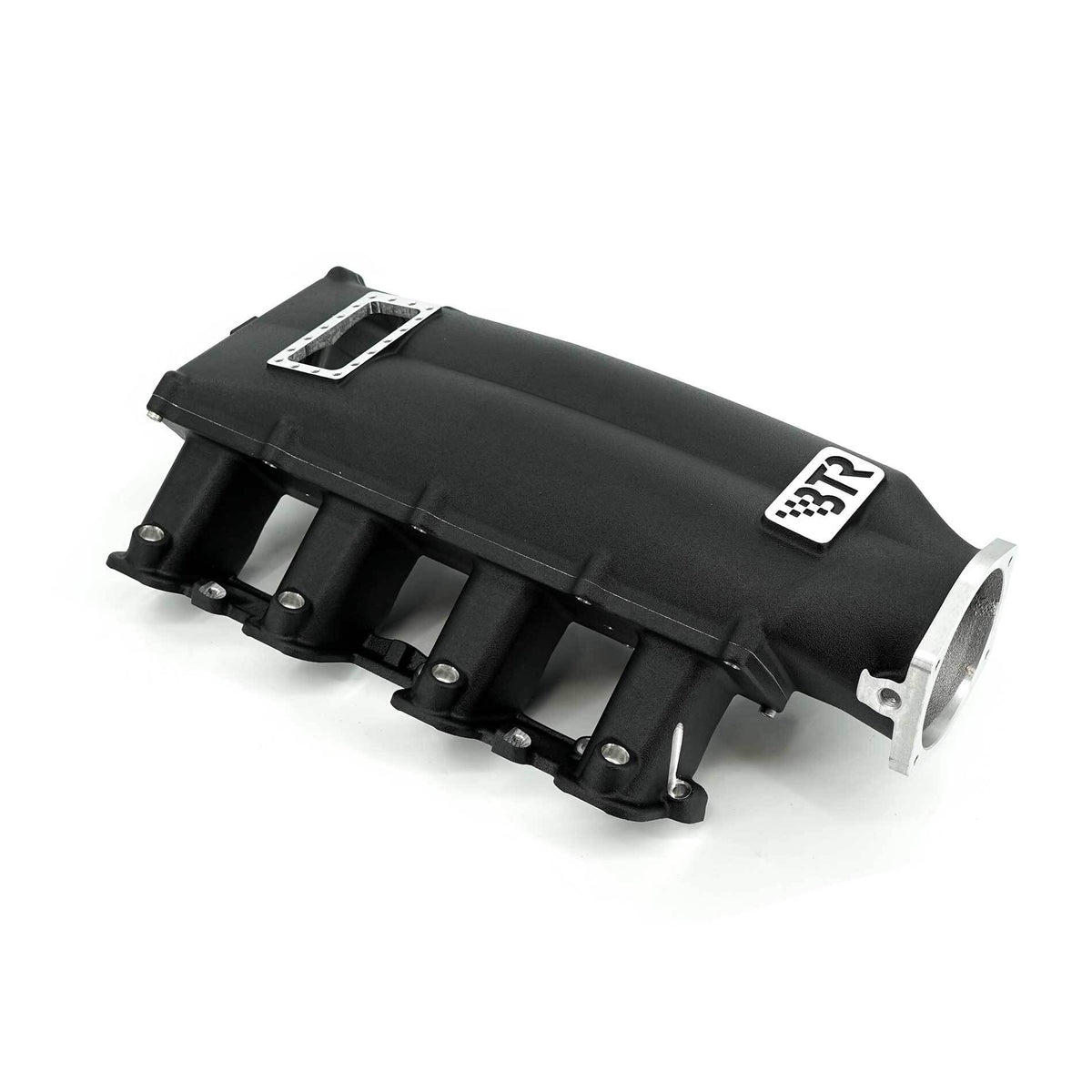 Brian Tooley Racing TRA-3-BLK-P105-V2-BP BTR TRINITY LS3 INTAKE MANIFOLD - BLACK WITH BURST PANEL PROVISION
