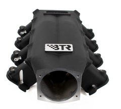 Brian Tooley Racing TRA-3-BLK-P105-V2 BTR TRINITY SERIES INTAKE MANIFOLD FOR LS3 ENGINES - BLACK - V2 INTAKE RUNNERS