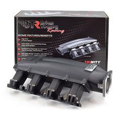 Brian Tooley Racing TRA-7-BLK-P105-2I BTR TRINITY INTAKE MANIFOLD - LS7 DUAL INJECTOR - BLACK - TRA-7-BLK-P105-2I