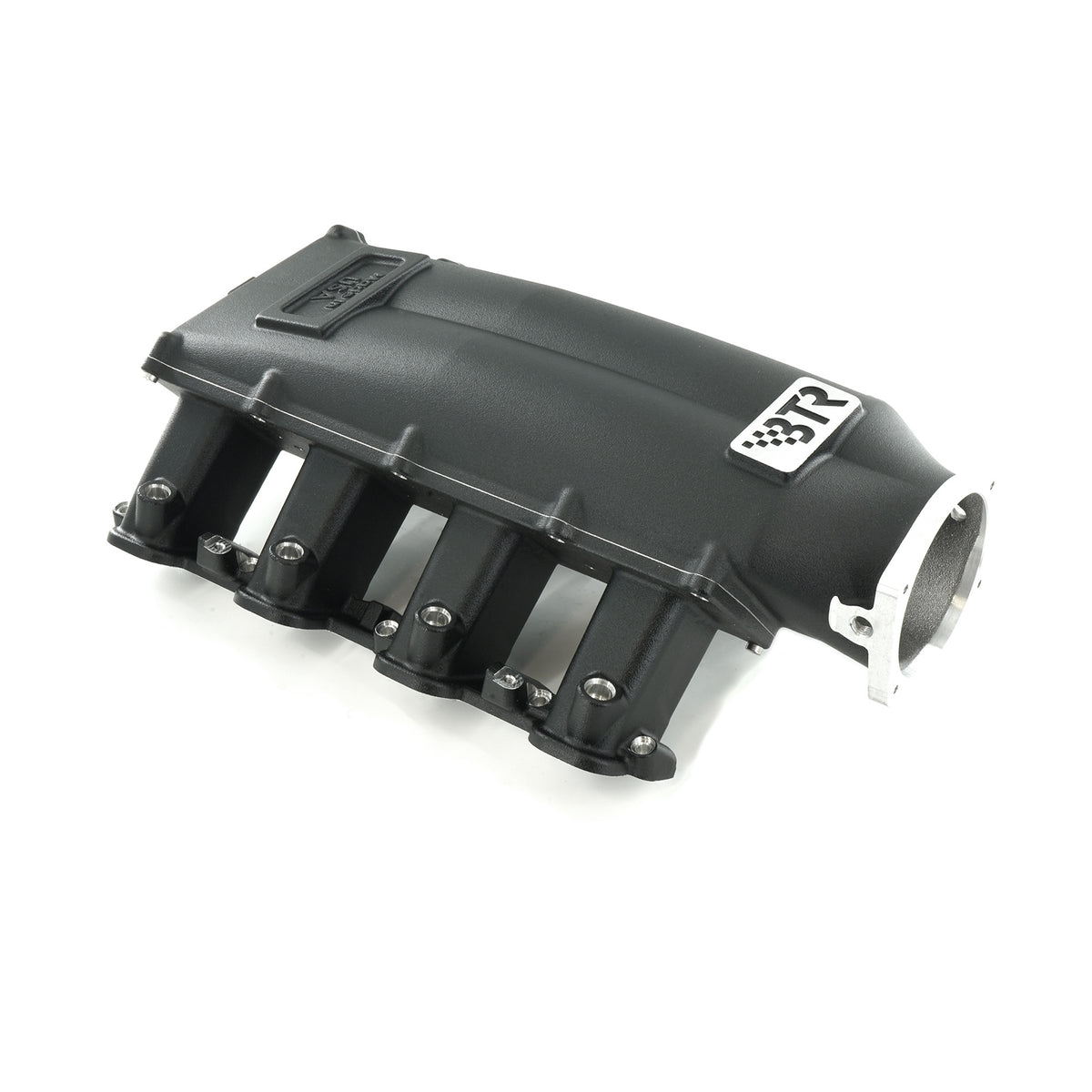Brian Tooley Racing TRA-7-BLK-P105-V2 BTR TRINITY INTAKE MANIFOLD FOR LS7 ENGINES - BLACK - VERSION 2 RUNNERS