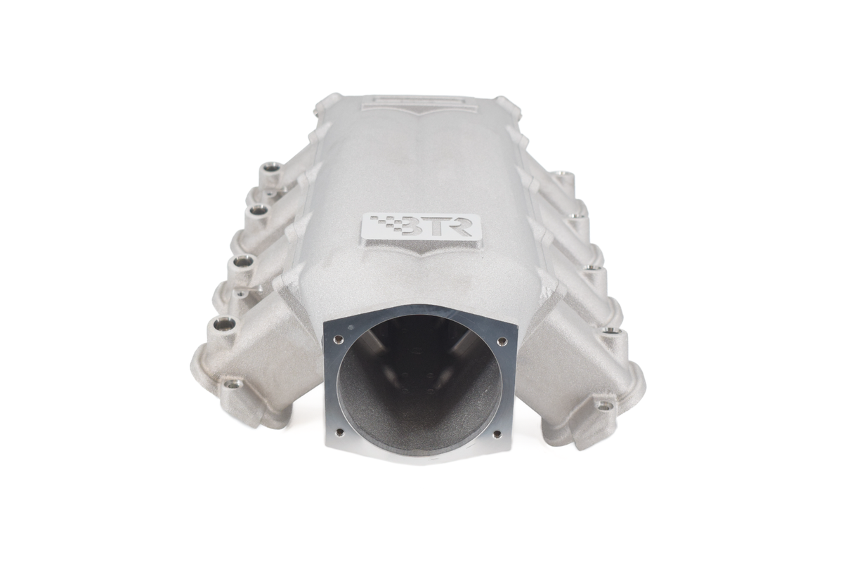 Brian Tooley Racing TRA-7-P105-V2 BTR TRINITY INTAKE MANIFOLD FOR LS7 ENGINES - NATURAL - VERSION 2 RUNNERS