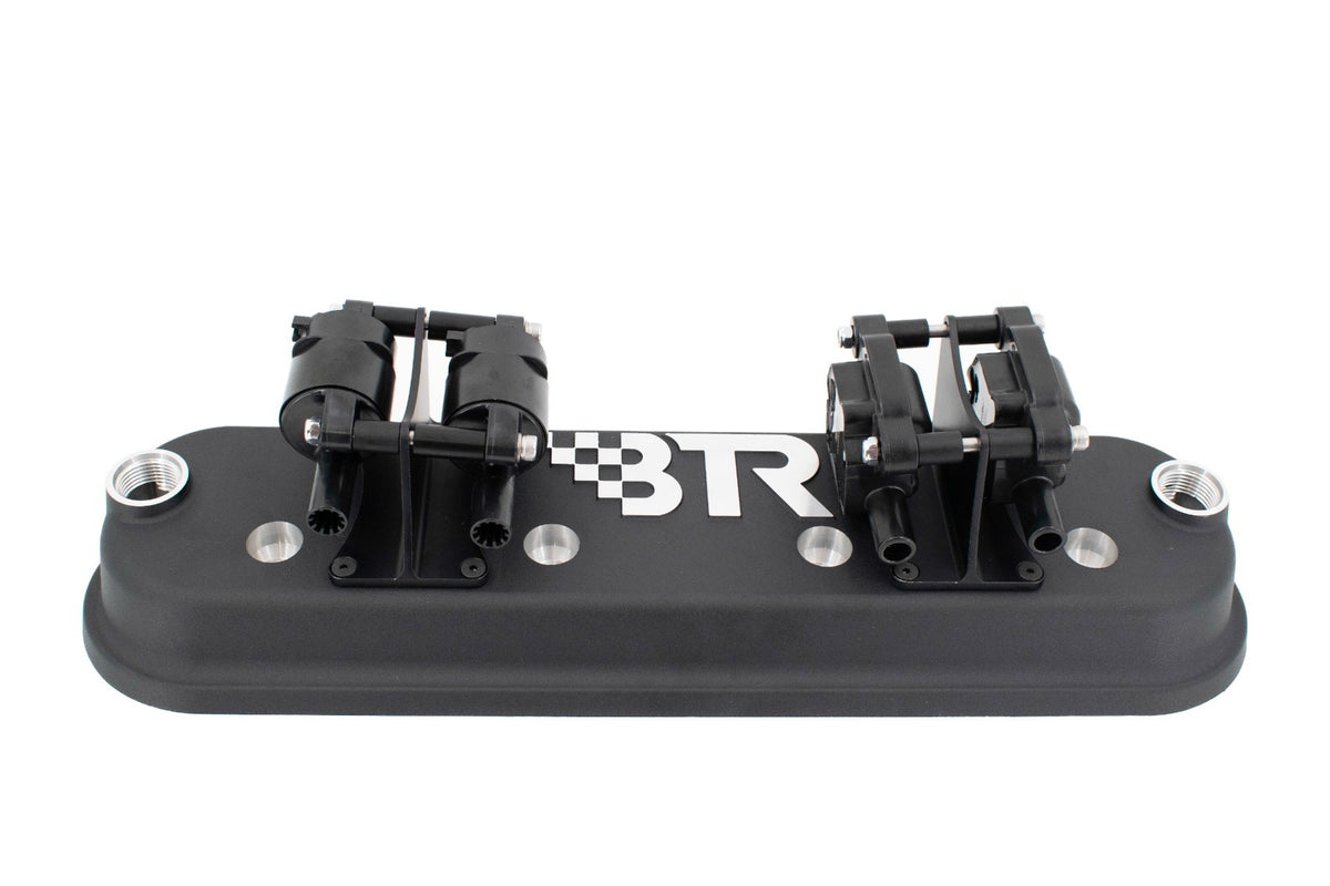 Brian Tooley Racing VCA-02-BLK-CM BTR VALVE COVER ASSEMBLY BLACK WITH COIL MOUNT