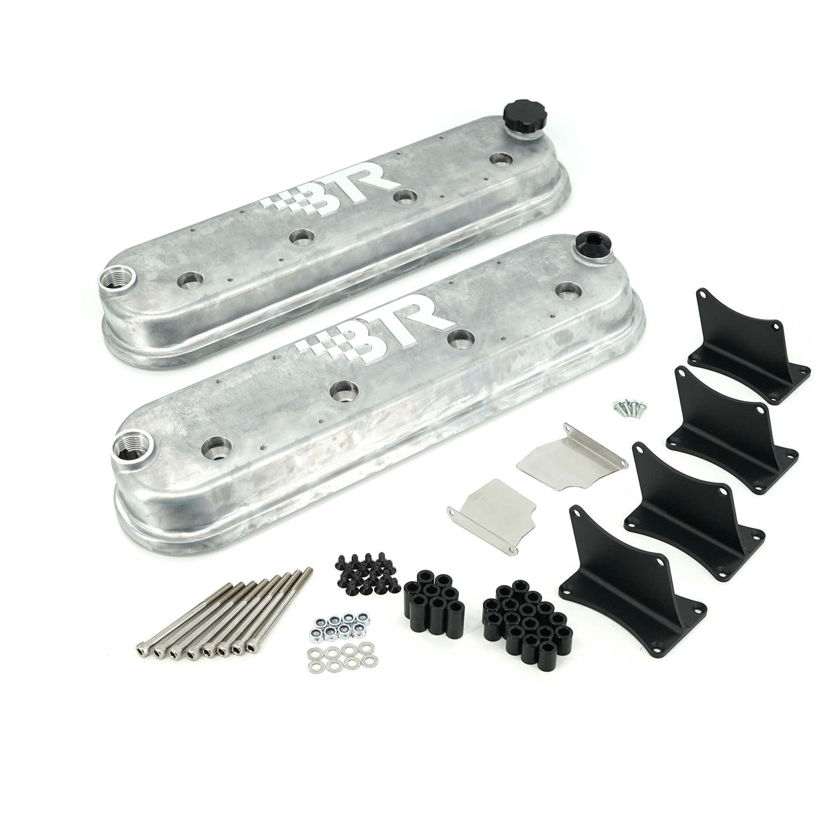 Brian Tooley Racing VCA-02-NAT-CM BTR VALVE COVER ASSEMBLY NATURAL WITH COIL MOUNT - VCA-02-NAT-CM