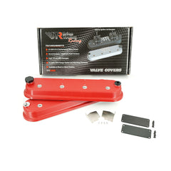 Brian Tooley Racing VCA-03-RED-VP BTR DIE CAST VANITY VALVE COVER SET - RED - VCA-03-RED-VP