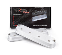 Brian Tooley Racing VCA-03-SLVR BTR DIE CAST VALVE COVER SET SILVER NO LOGO WITHOUT COIL MOUNTS