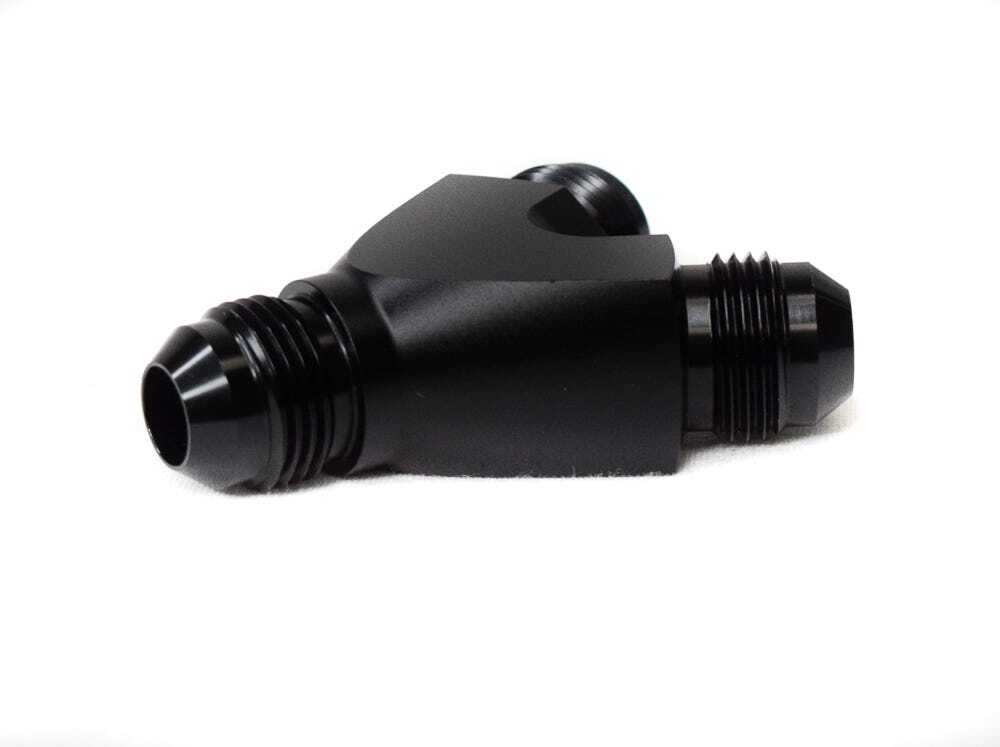Brian Tooley Racing Y-08-208 BTR Y FITTING SINGLE 8AN TO DUAL 8AN