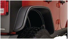 Bushwacker 10050-07 Flat Style Jeep Fender Flares, 2pc