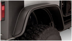 Bushwacker 10052-07 Flat Style Jeep Fender Flares, 2pc