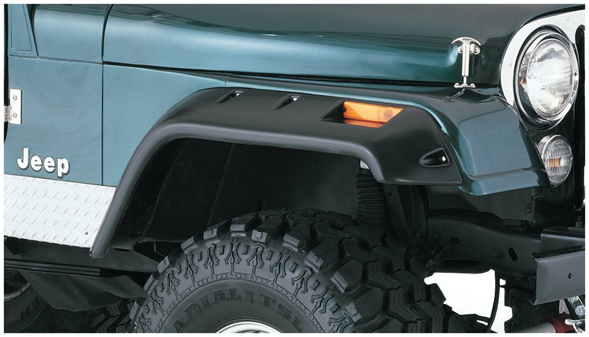 Bushwacker 10059-07 Cutout Style Jeep Fender Flares, 2pc