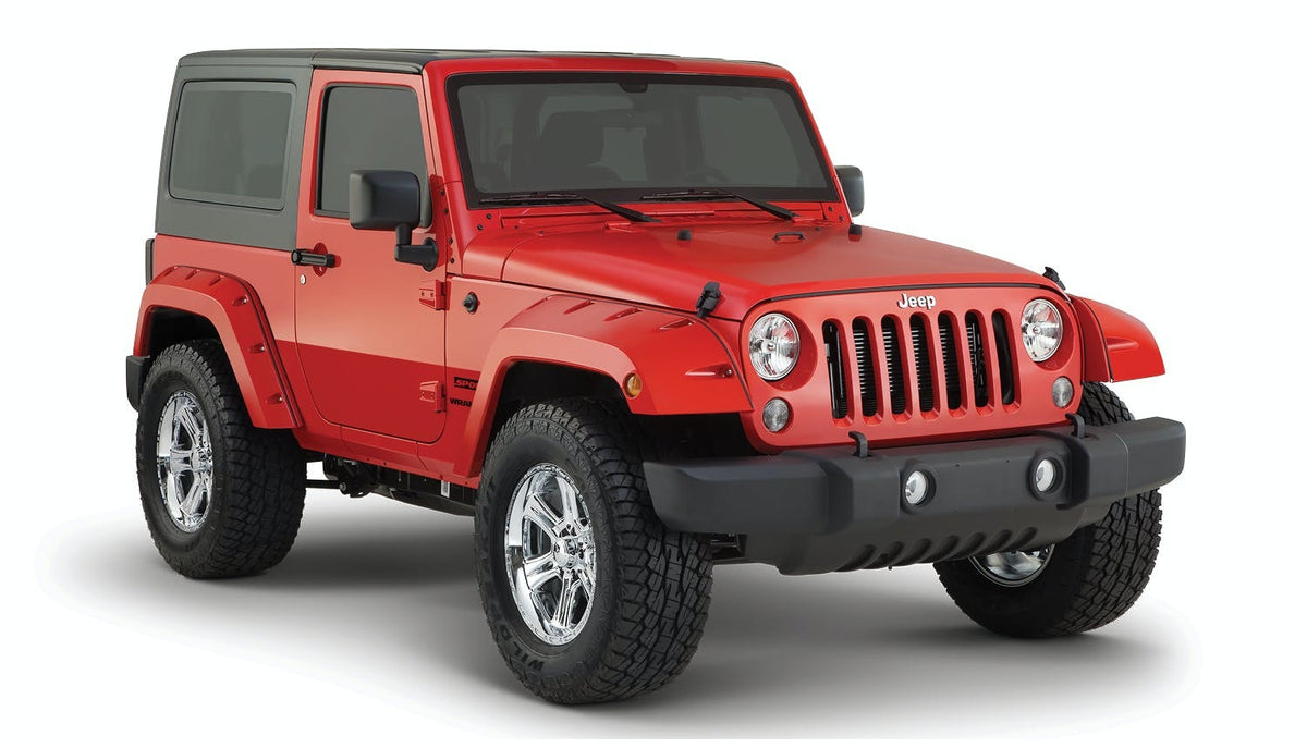Bushwacker 10078-02 Pocket Style Fender Flares, 2pc