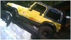 DISCONTINUED - Bushwacker 10903-11 Extend-A-Fender Style Fender Flares, 4pc