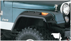 Bushwacker 10910-07 Cutout Style Jeep Fender Flares, 4pc