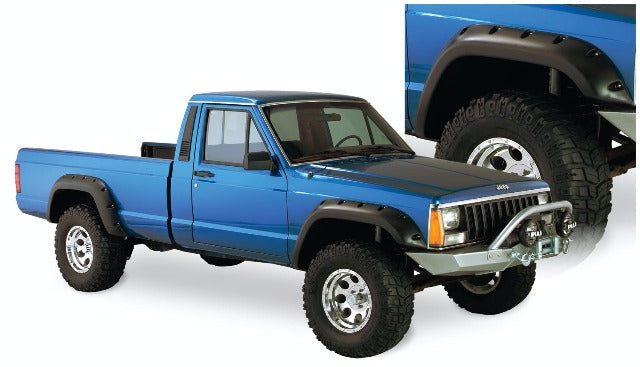 Bushwacker 10912-07 Cutout Style Jeep Fender Flares, 4pc