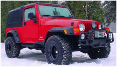Bushwacker 10917-07 Pocket Style Fender Flares, 4pc